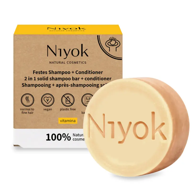 Champú y Acondicionador en pastilla niyok