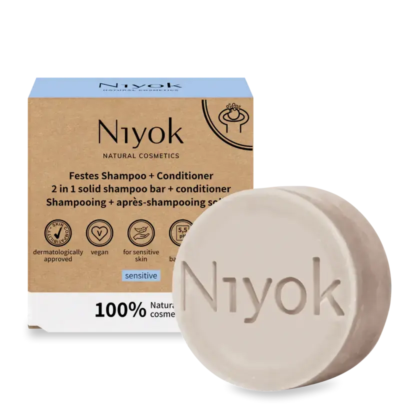 Champú+Acondicionador Sólido Sensitive (80gr)