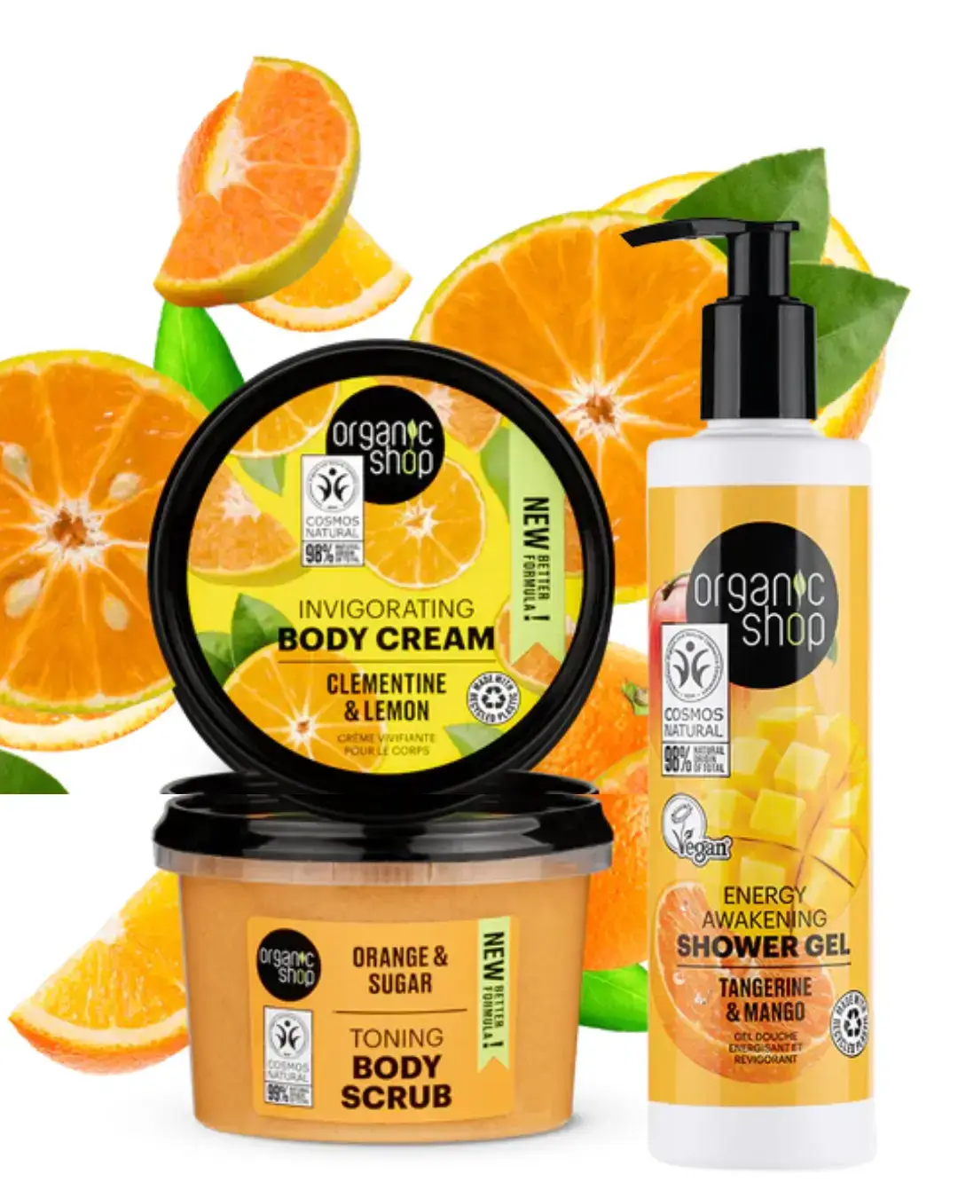 Pack Revitalizante Cítricos (280ml/250ml/250ml)