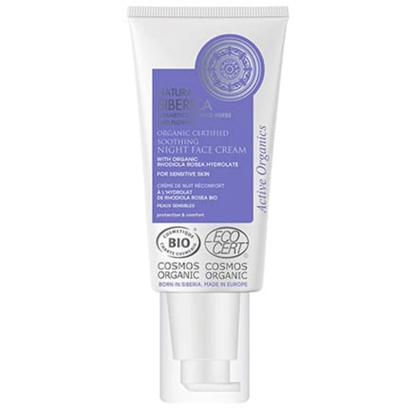 Crema de noche facial Calmante – Natura Siberica (50ml)