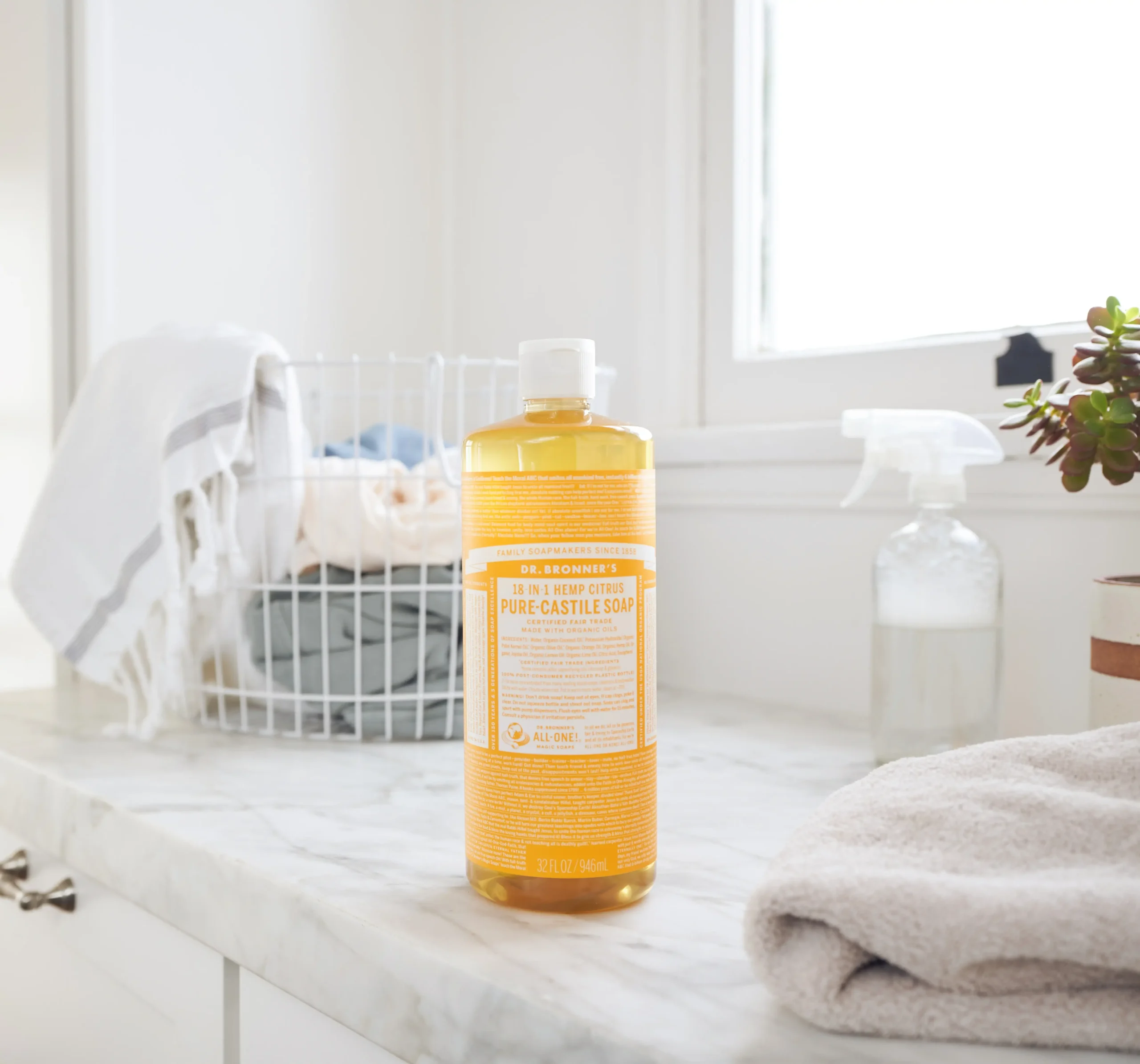 Jabón Líquido de Castilla Puro - Cítricos (945ml)