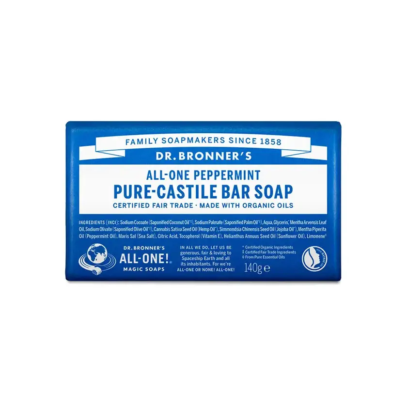 Jabón mágico en barra de Castilla - Menta (140gr)